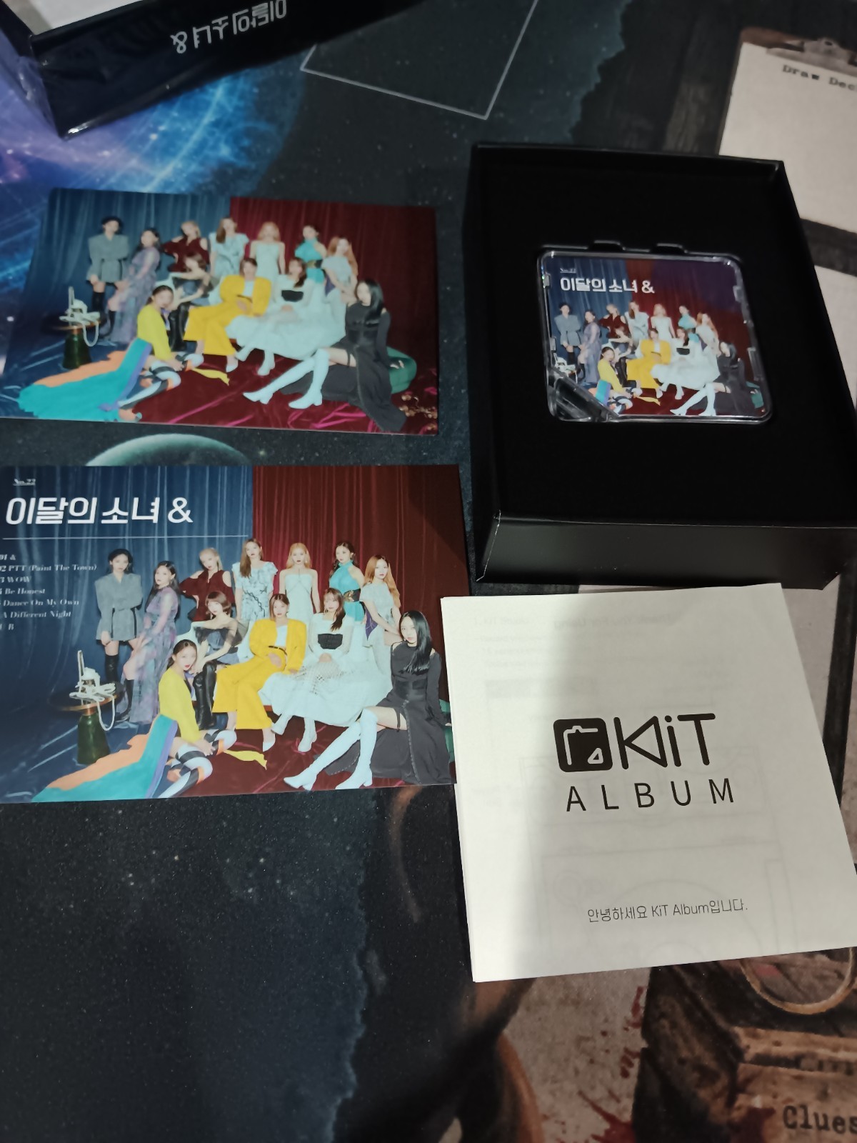 LOONA 4TH Fourth MINI KIT ALBUM & VERSION A used good condition no photocards