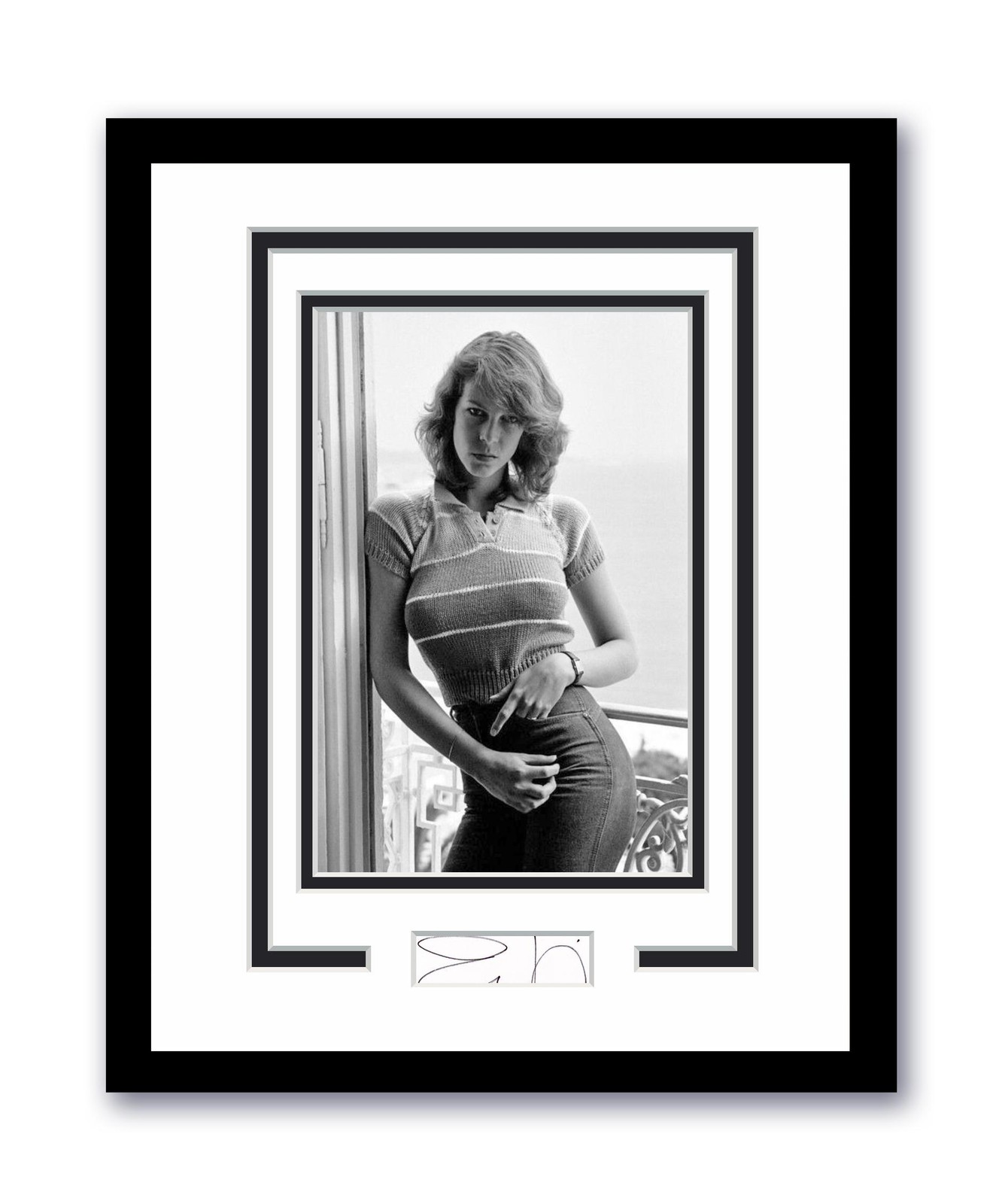 Jamie Lee Curtis Autographed Signed 11×14 Framed Photo Hot Sexy ACOA