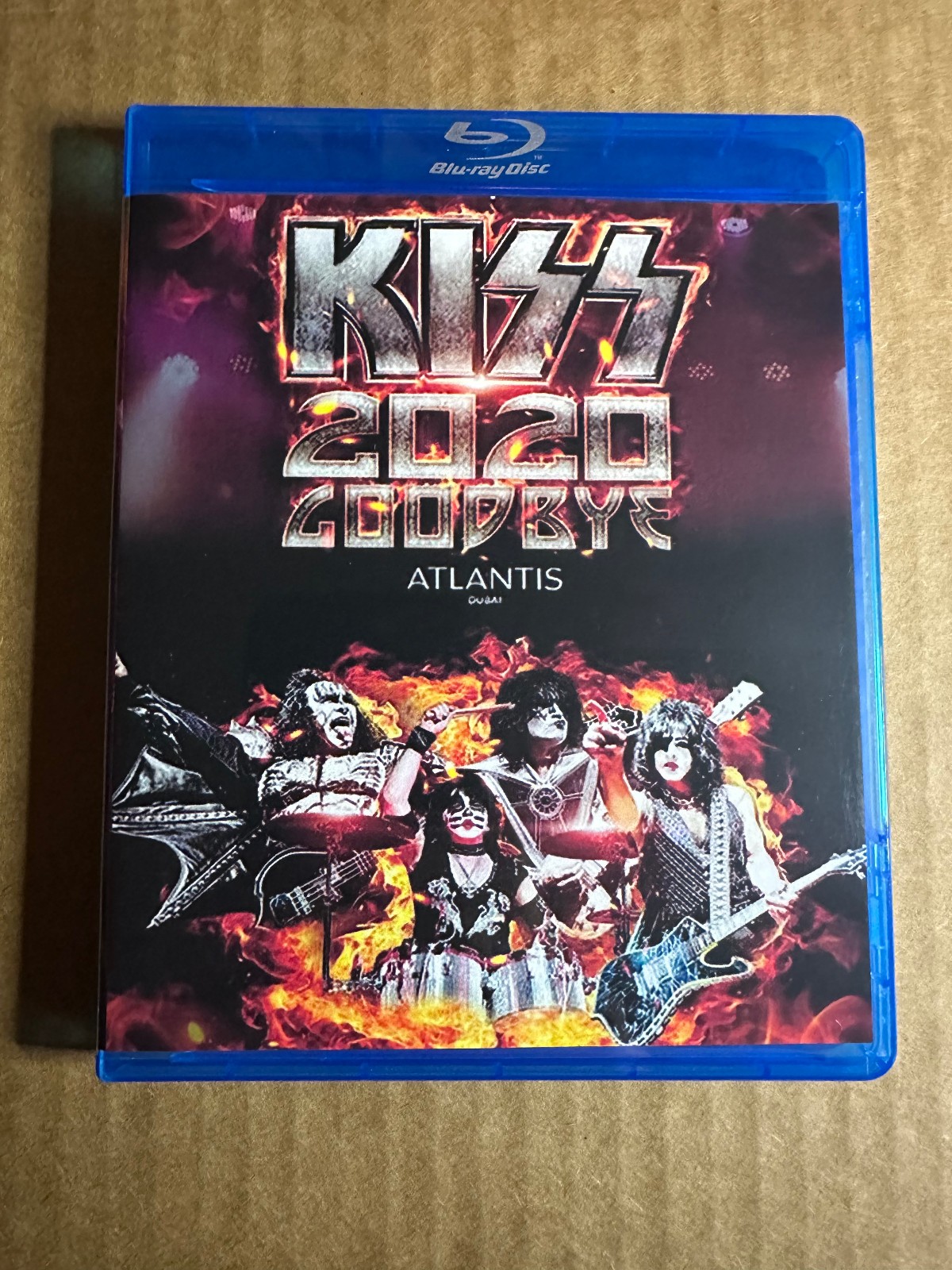 KISS – Goodbye Live New Year’s Eve 2020 Blu-ray Gene Simmons Paul Stanley