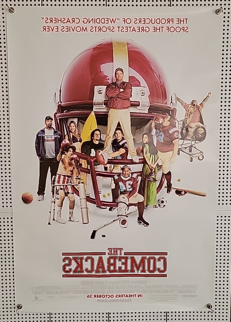 The Comebacks Original 27×40 D/S Movie Poster 2007