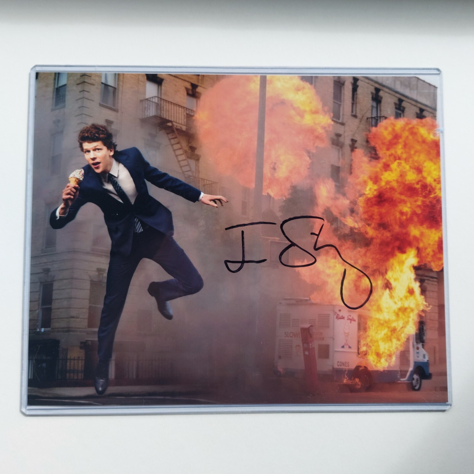 Jesse Eisenberg Signed Autographed 8×10 Photo The Social Network Lex Luthor
