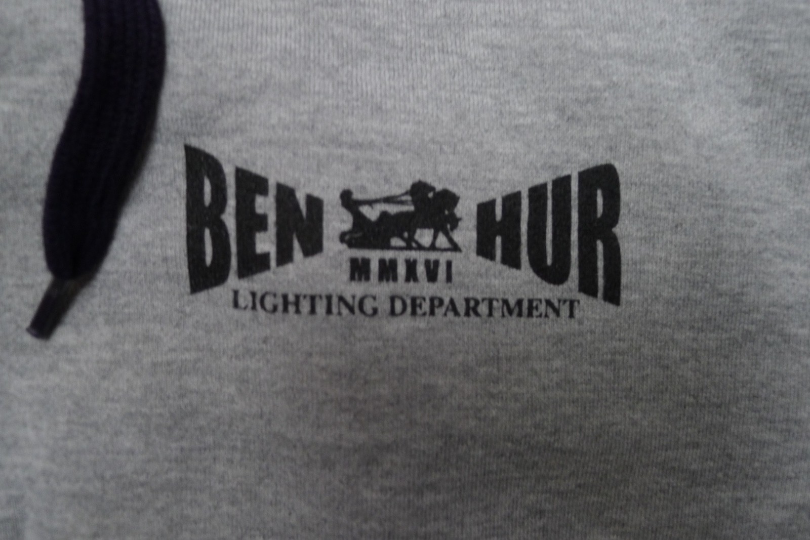 Authentic BEN HUR (2016) – Set Lighting Department Filming Crew Hoodie