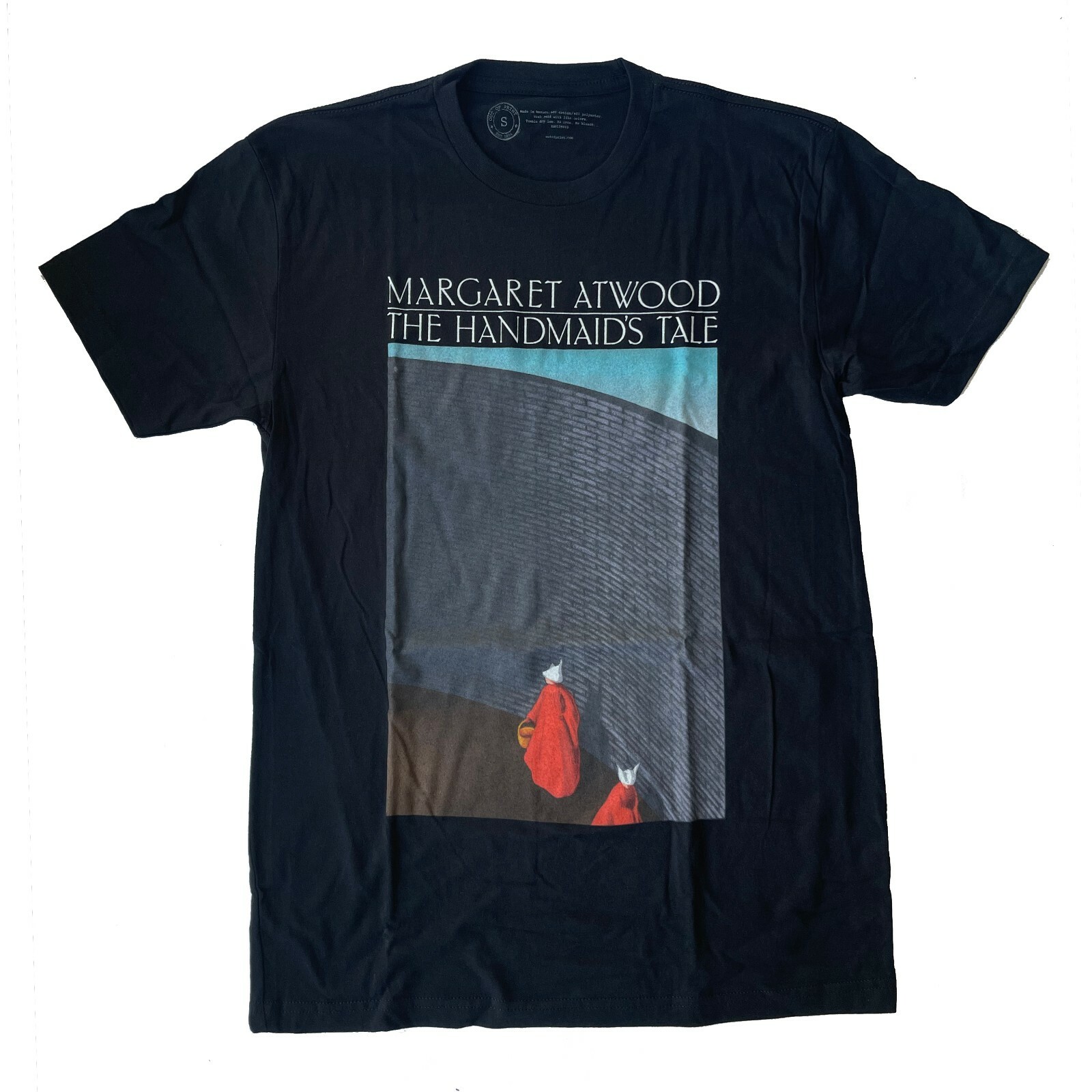 The Handmaids Tale Shirt Mens Small Black Graphic Out Of Print Basic Casual Tee