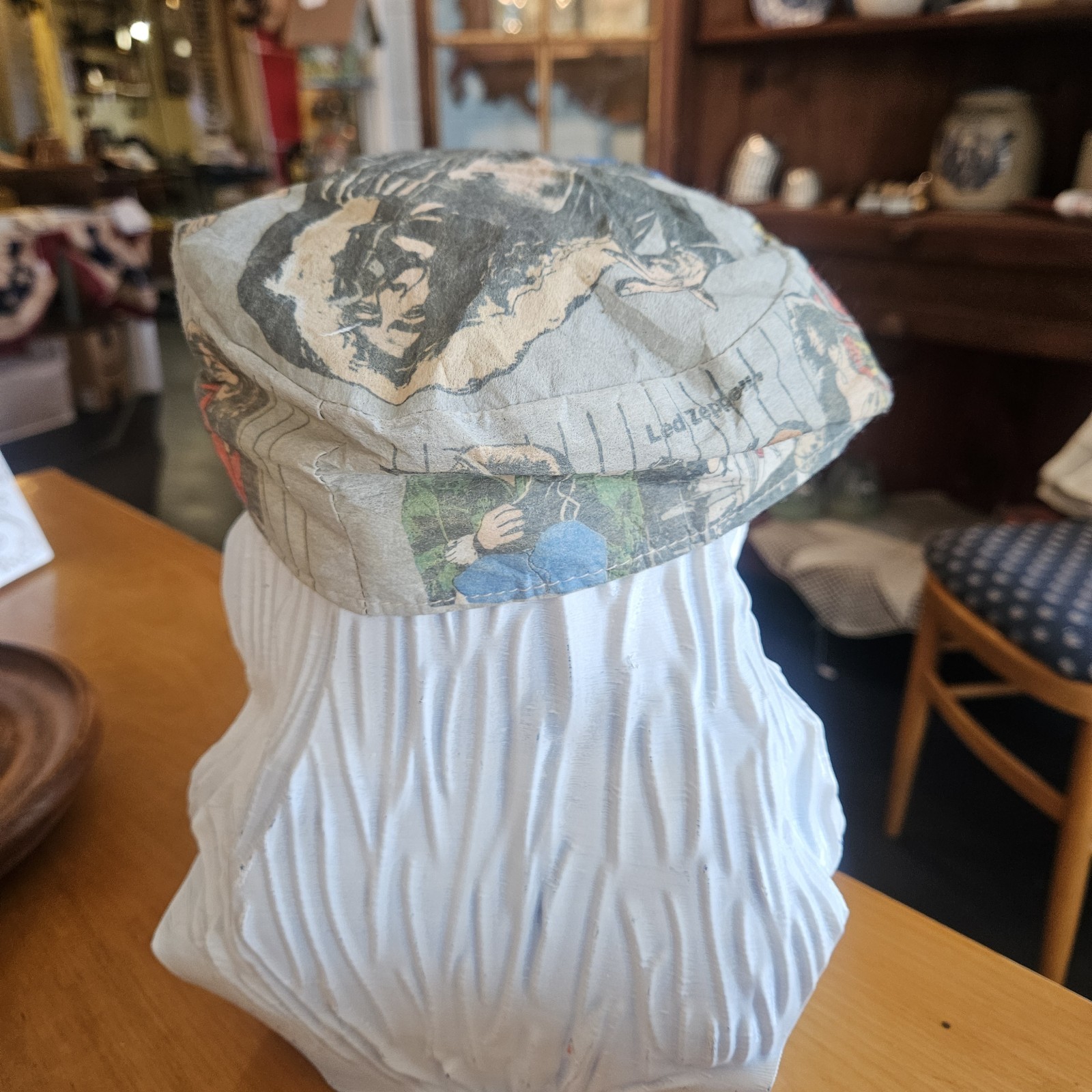 Super RARE Led Zeppelin Hat Paper Concert Merch Tour Merch