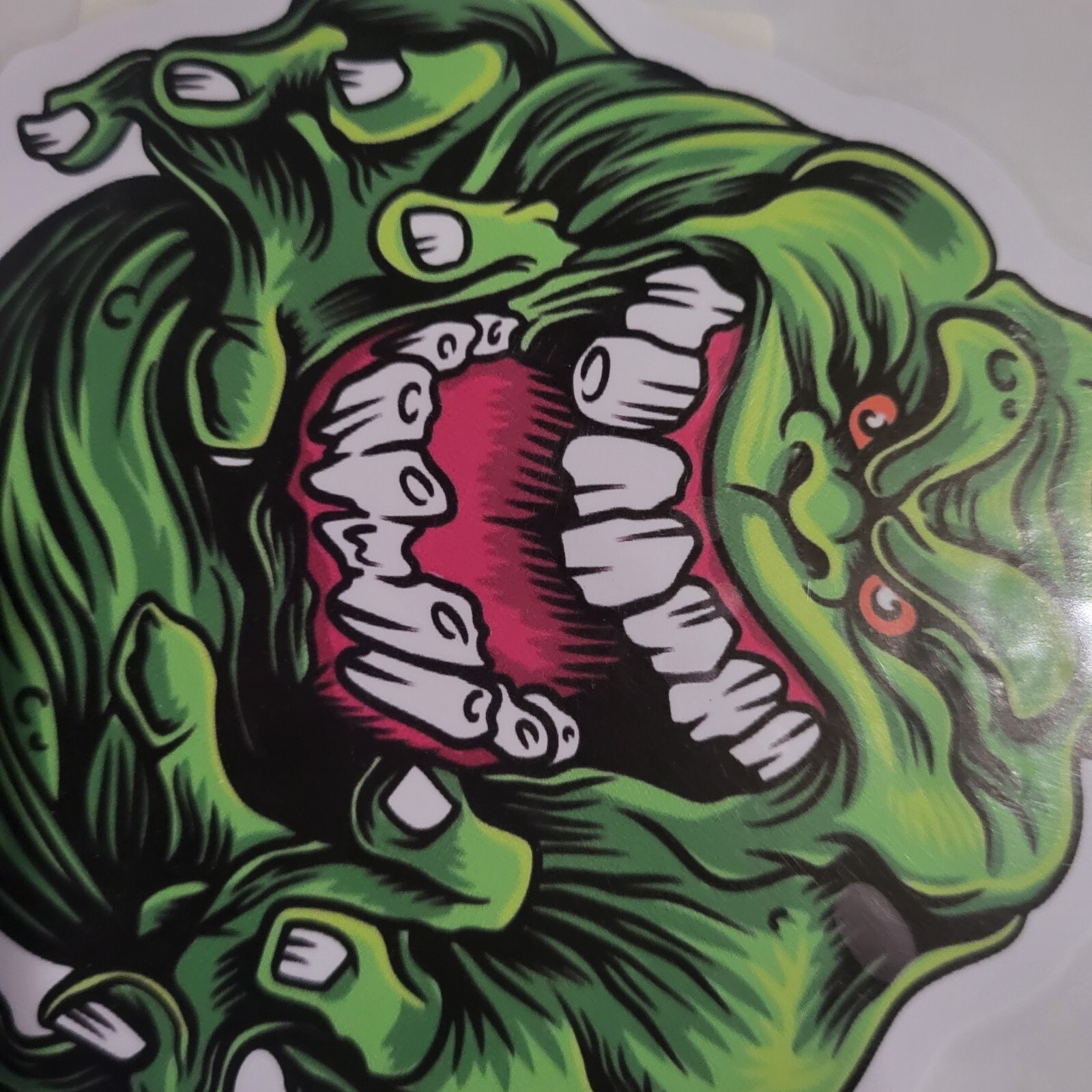 Slimer Ghostbusters Car Decal 3M Sticker 5.31in X 5.9in