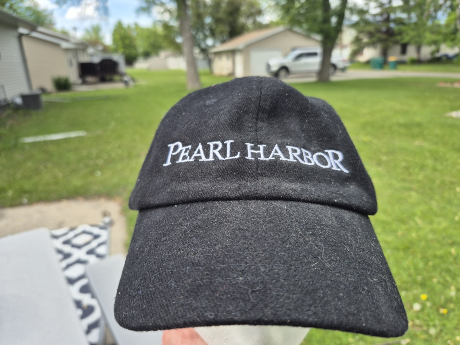 Pearl Harbor Hat Touchstone Movie Promo Baseball Hat Cap w/ Adjustable Strap