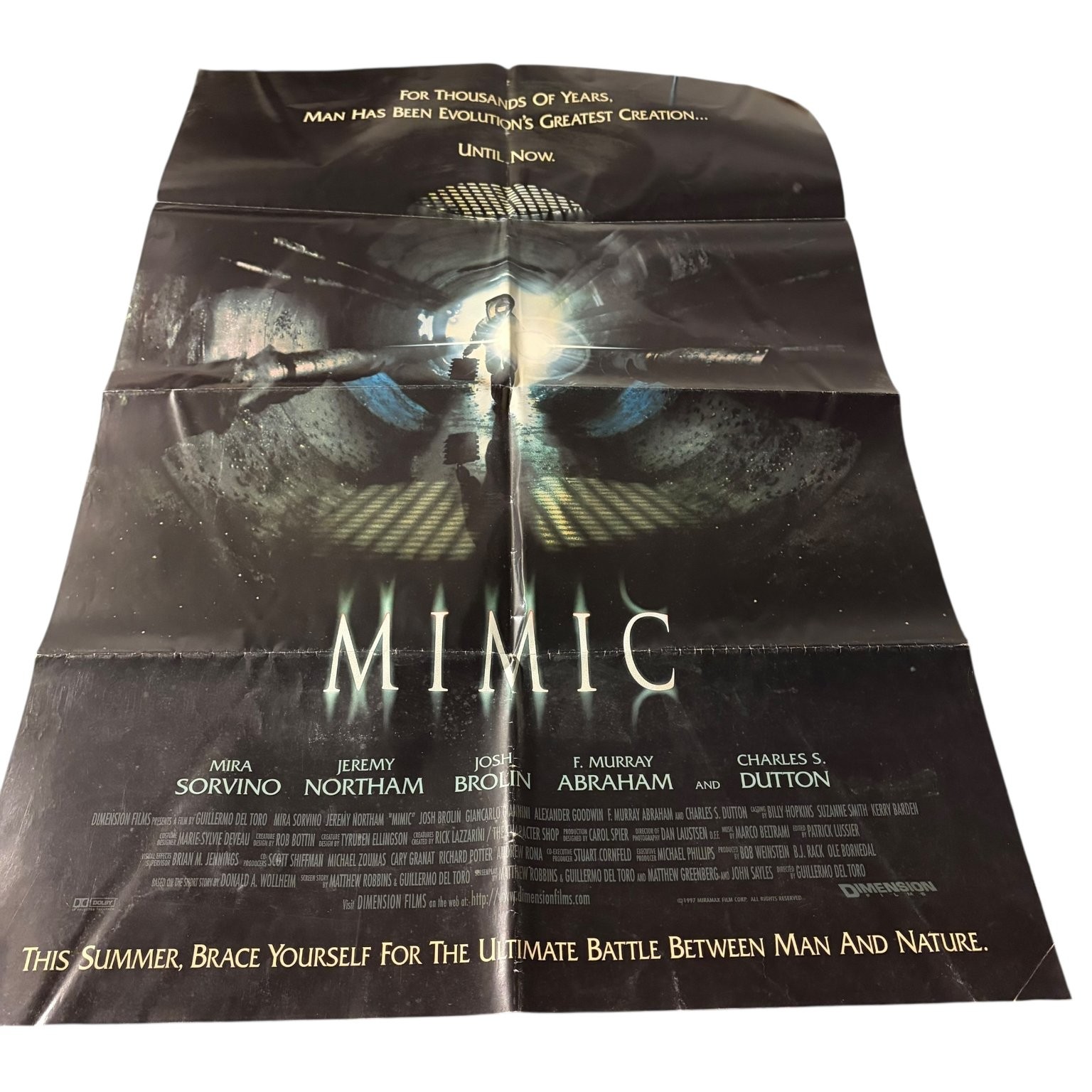 Mimic 1997 One Sheet Horror Monster Poster Josh Brolin Jeremy Northam 27″x40″