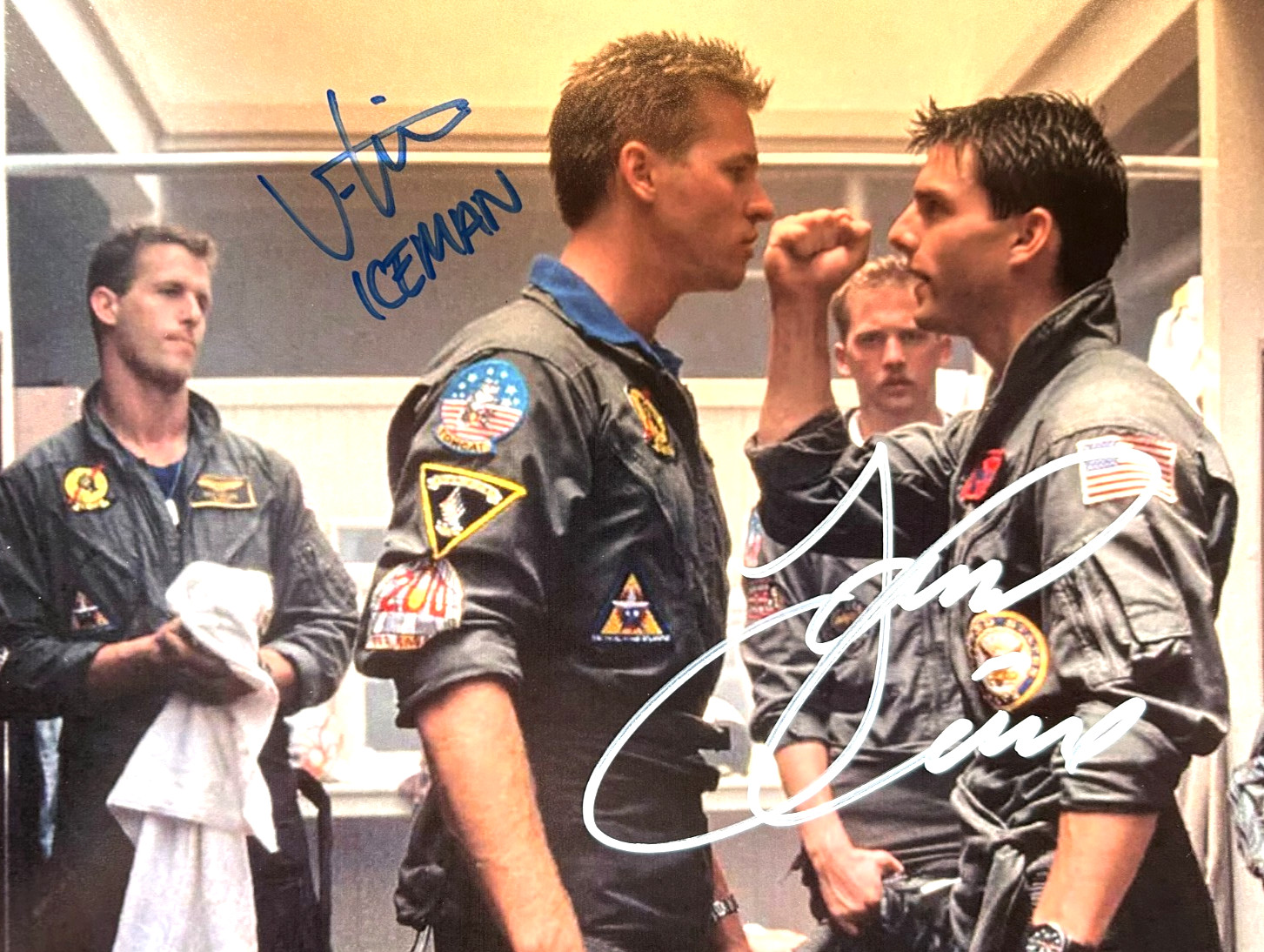 TOP GUN VAL KILMER TOM CRUISE 8.5X11 SIGNED PHOTO AUTOGRAPH SIGNATURE REPRINT