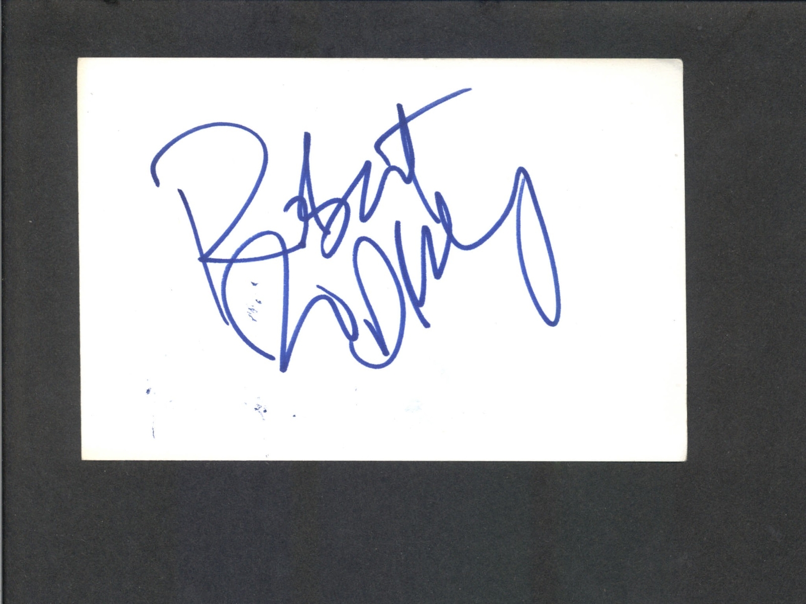 Robert Rodriguez – Signed Autograph Director Index Card – El Mariachi – Sin City