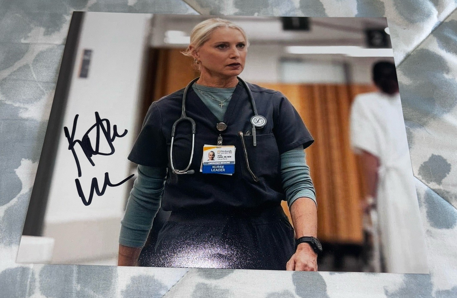 Katherine Lanasa Signed 8×10 Photo The Pitt