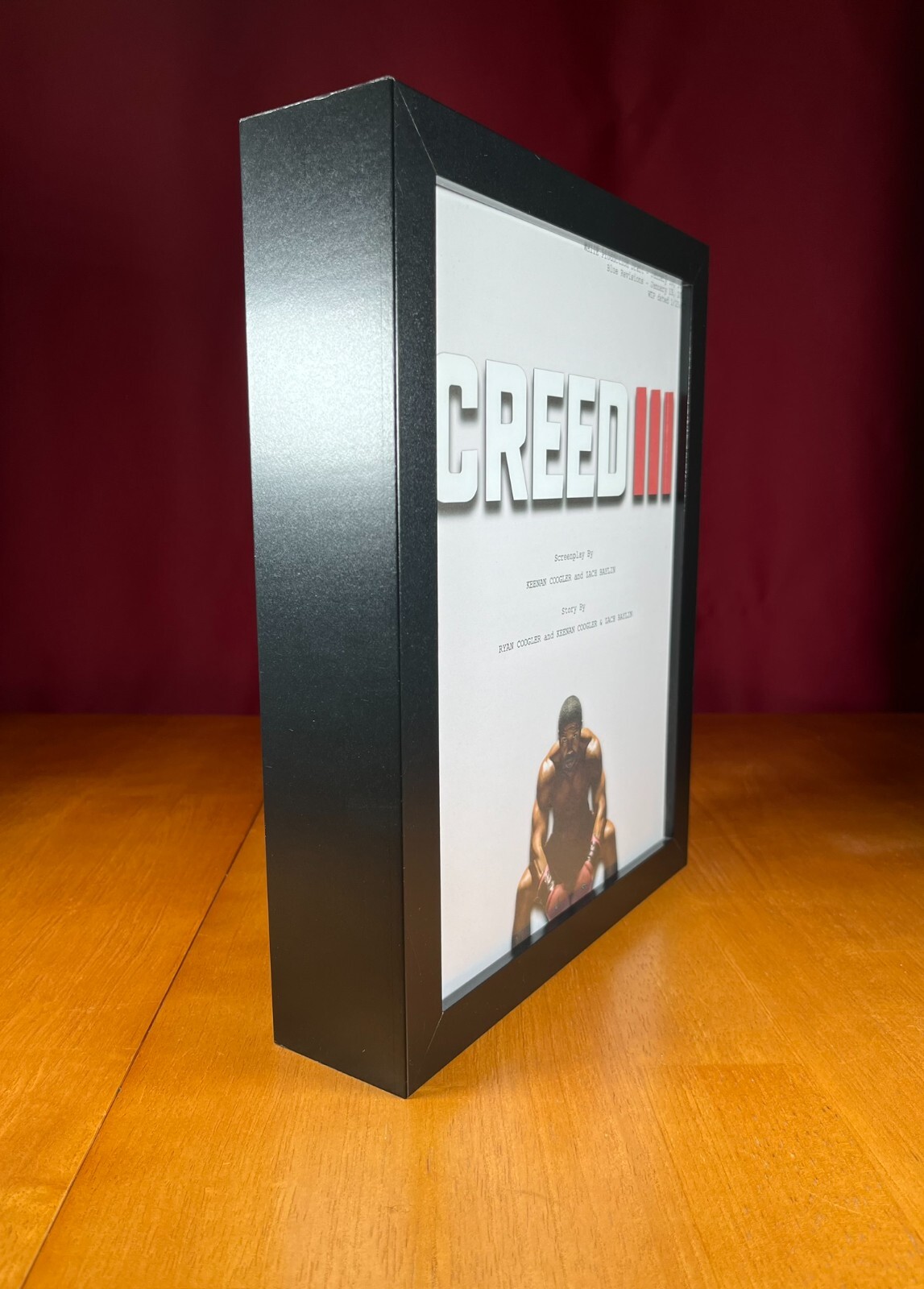 Creed III Script- 107 Pages- Full Script Reprint- Creed III Movie- Creed 3