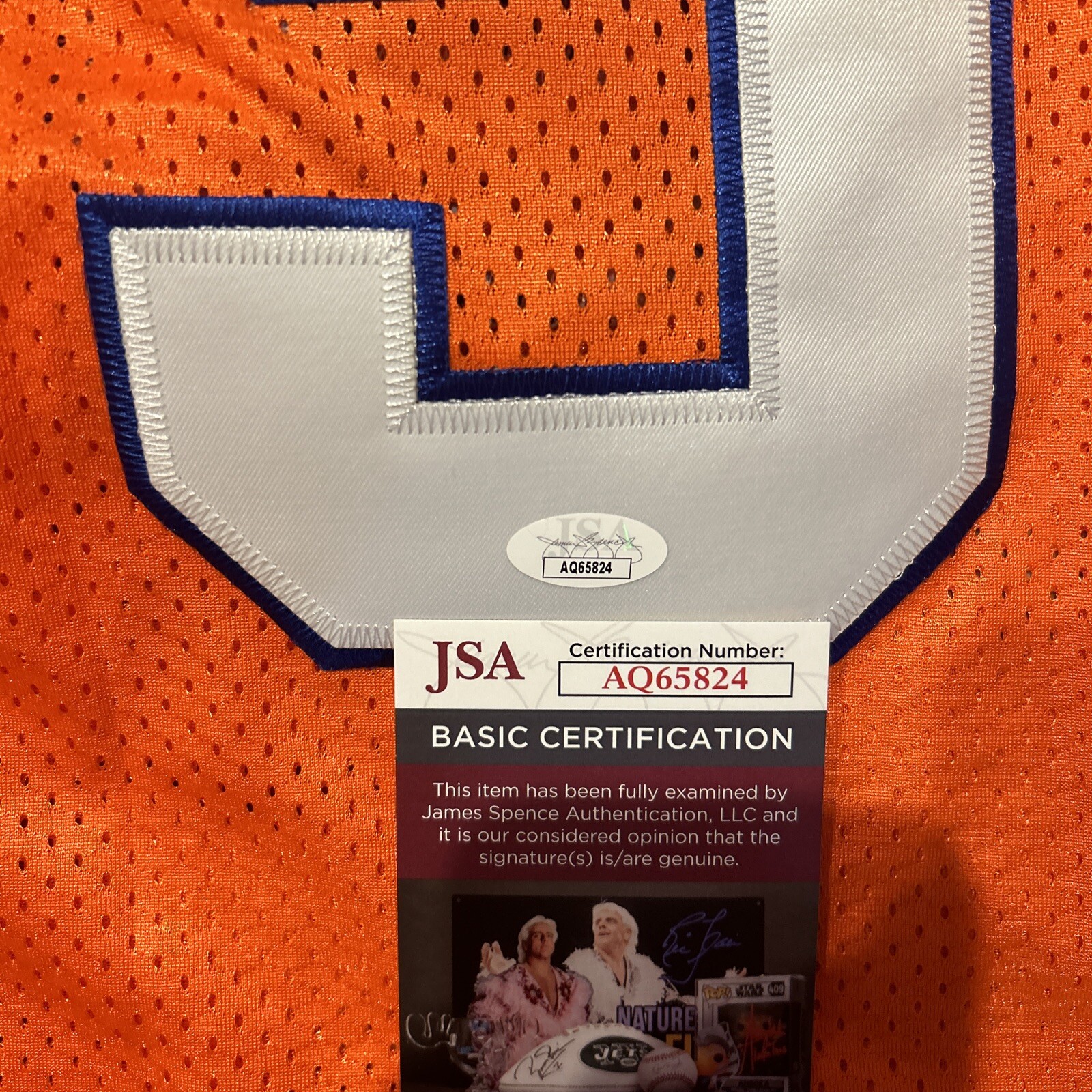 ADAM SANDLER SIGNED AUTOGRAPH JERSEY JSA COA THE WATERBOY BOUCHER #9