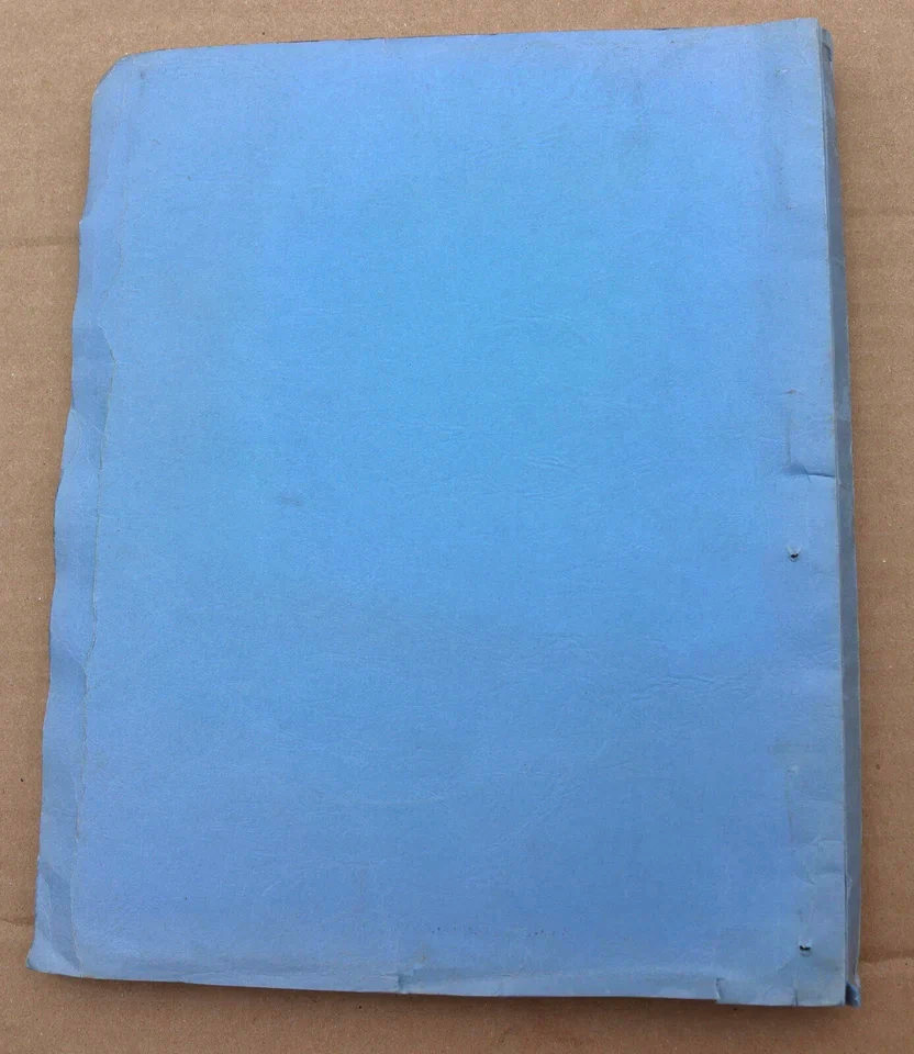 MASH 1969 Original Movie Script Screenplay w/ Cover by Ring Lardner Jr. RARE