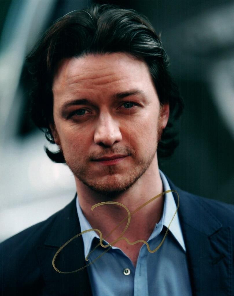 James McAvoy Autographed 8×10 Photo Signed Picture Pic Nice + COA