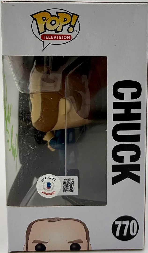 Paul Giamatti signed “Chuck” Funko #770 (Billions) – Beckett COA