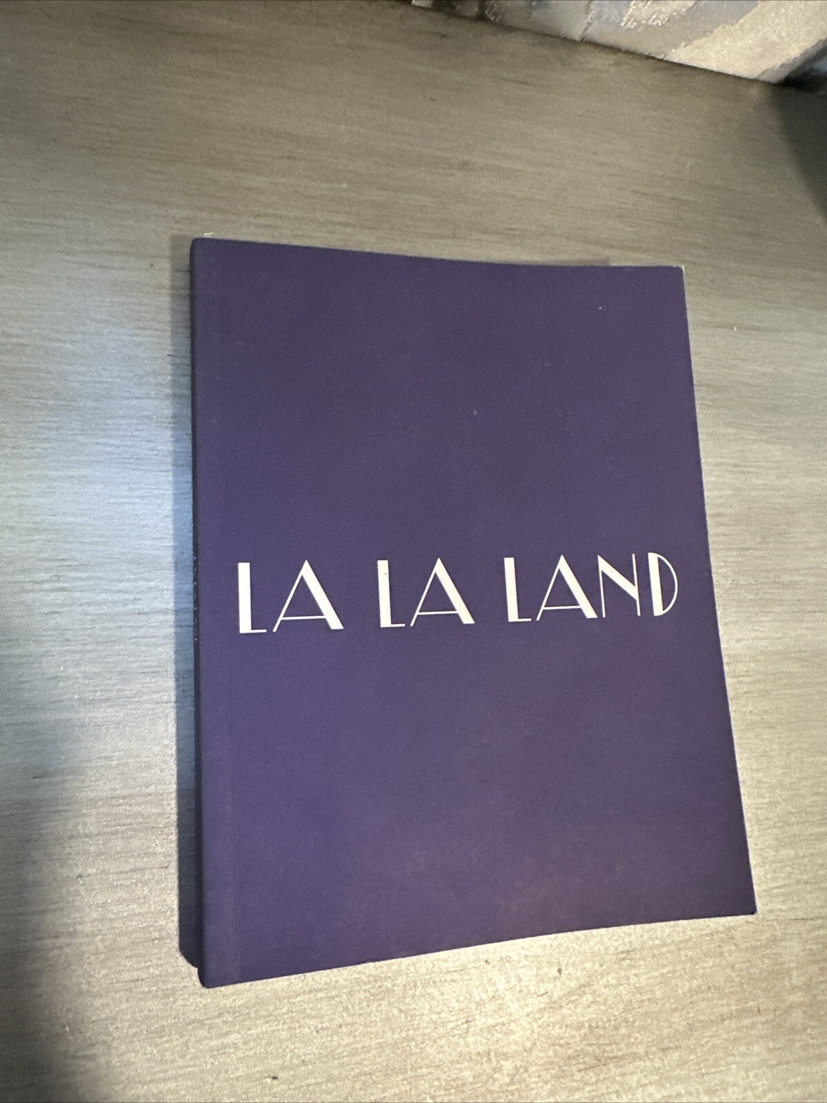 LA LA LAND Original Screenplay FYC by Damien Chazelle Oscar Script book