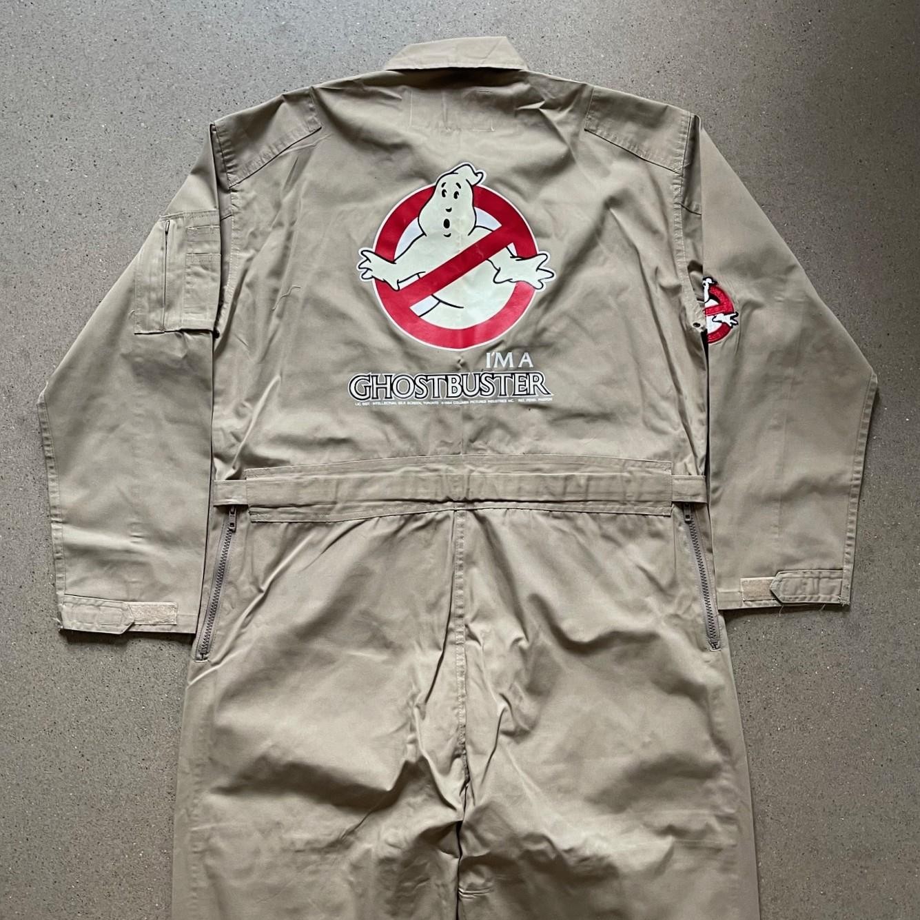 1984 Ghostbusters RCA Promo Clean Flight Suit Tan Embroidered Logo Rare VHS Item