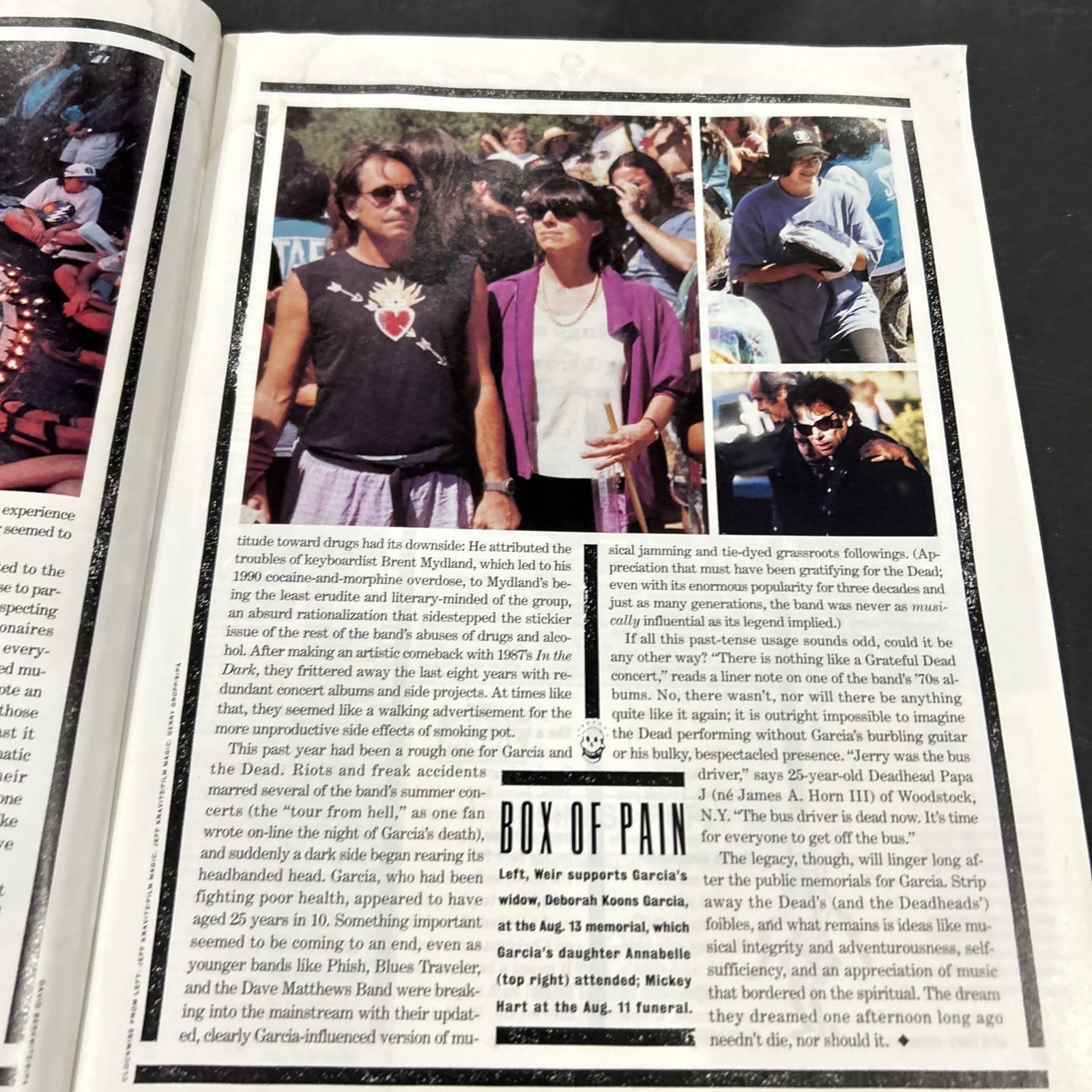 Entertainment Weekly JERRY GARCIA We Bid You Goodnight, 1995 Commemorative Issue