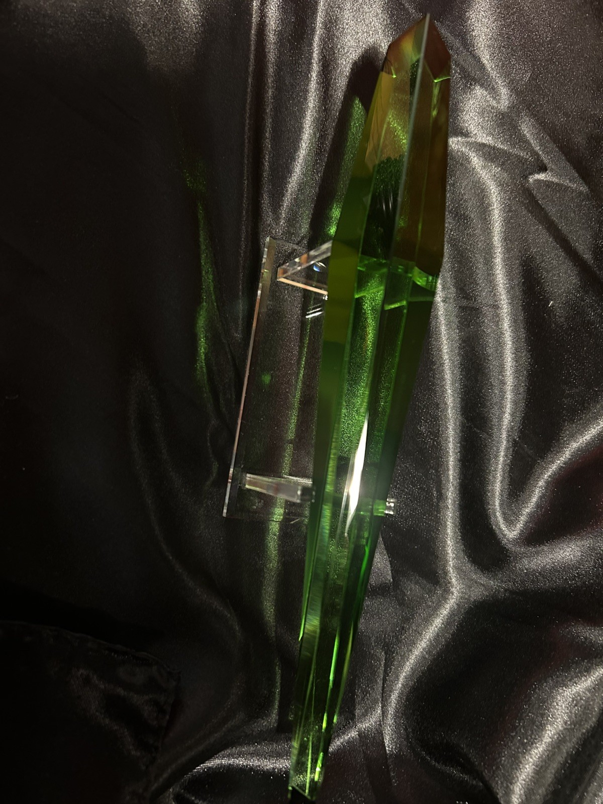 Superman Custom Prop Replica REAL Crystal, Krypton Green Fortress of Solitude