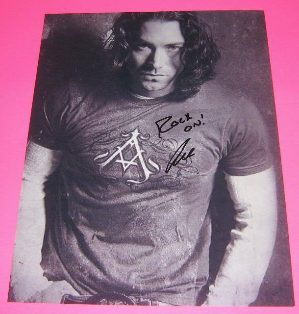 AMERICAN IDOL ACE YOUNG SIGNED PHOTO #1 *EXACT PROOF*