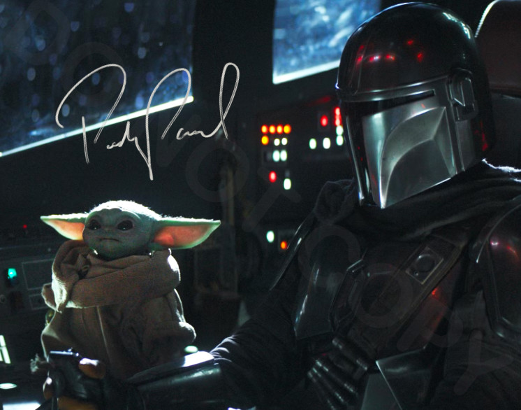 Pedro Pascal Autographed 8×10 Photo Reprint Mandalorian Signed Auto Baby Yoda