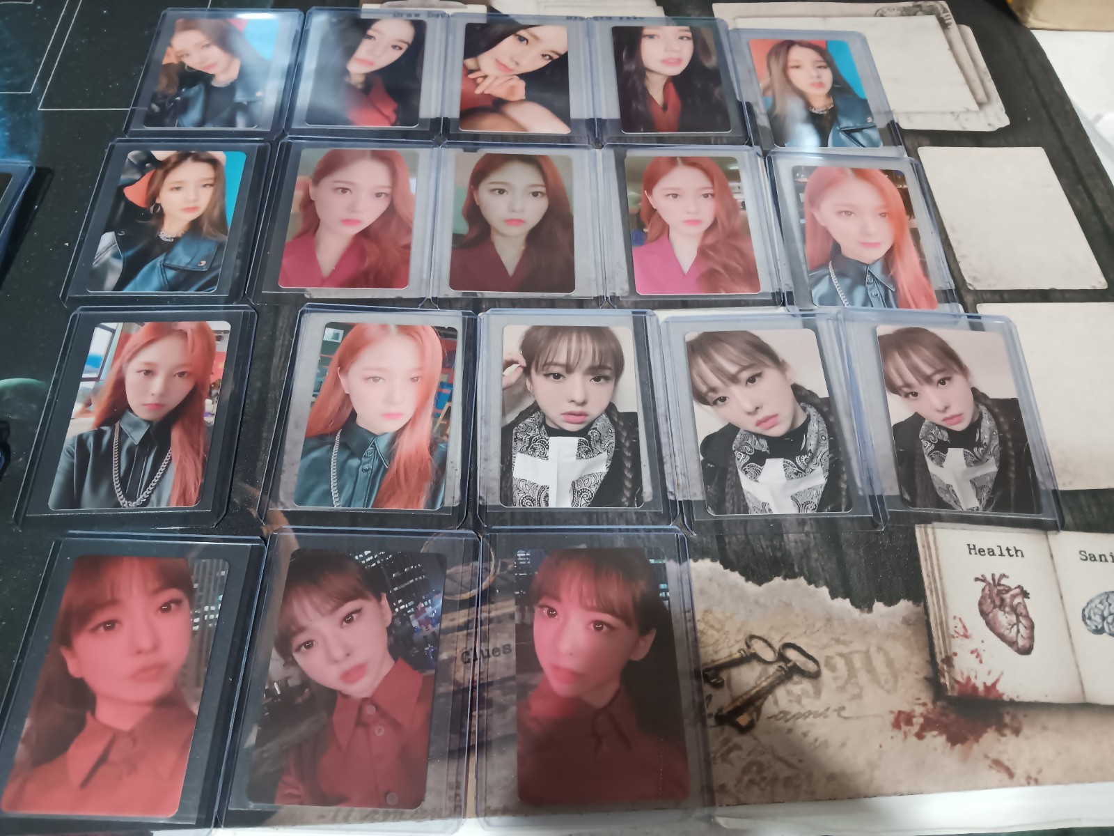 Loona # Hash photocards used good condition usa seller