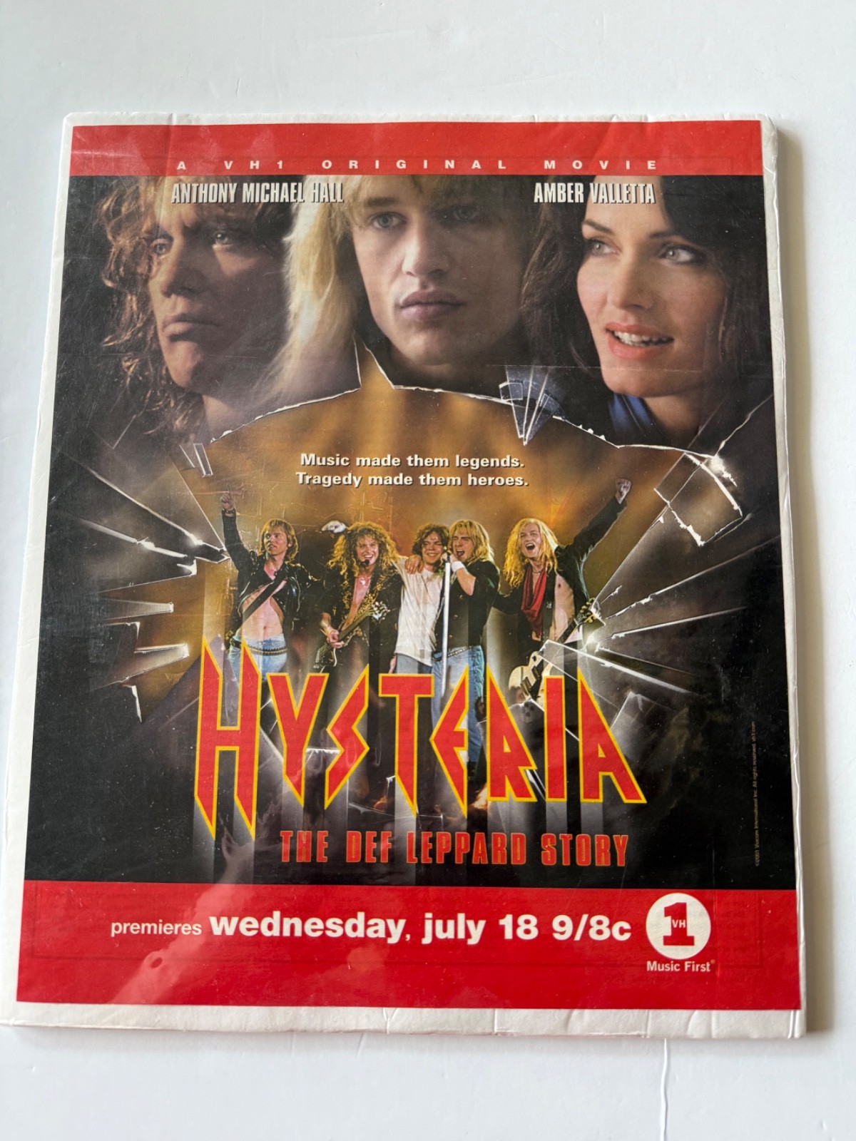 Hysteria The Def Leppard Story VH1 Movie Primo Photo