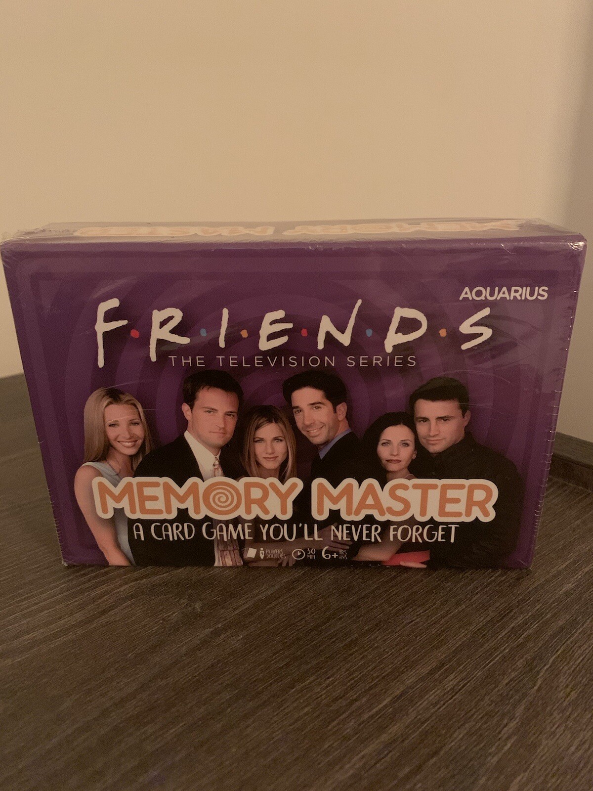 FRIENDS – THE TELEVISION SERIES -MEMORY MASTER CARD GAME -SEALED BOX wSHRINKWRAP