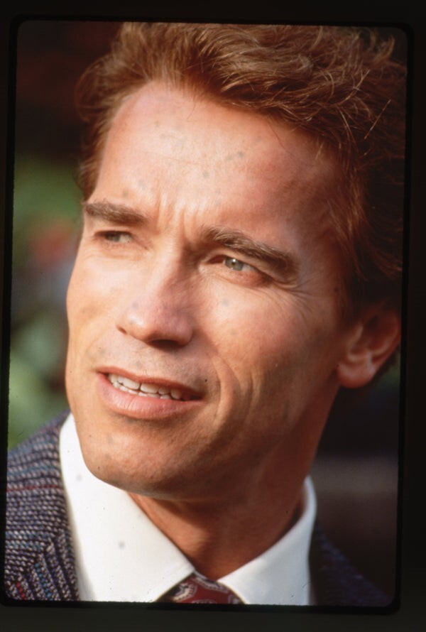 Arnold Schwarzenegger Kindergarten Cop Original 35mm Transparency Stamped 1990