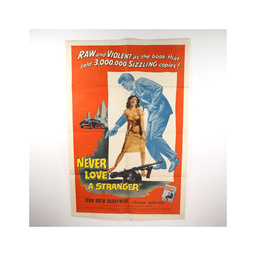 1950s 1970s One Sheet Movie Posters Lot of 8 Cult Drive In