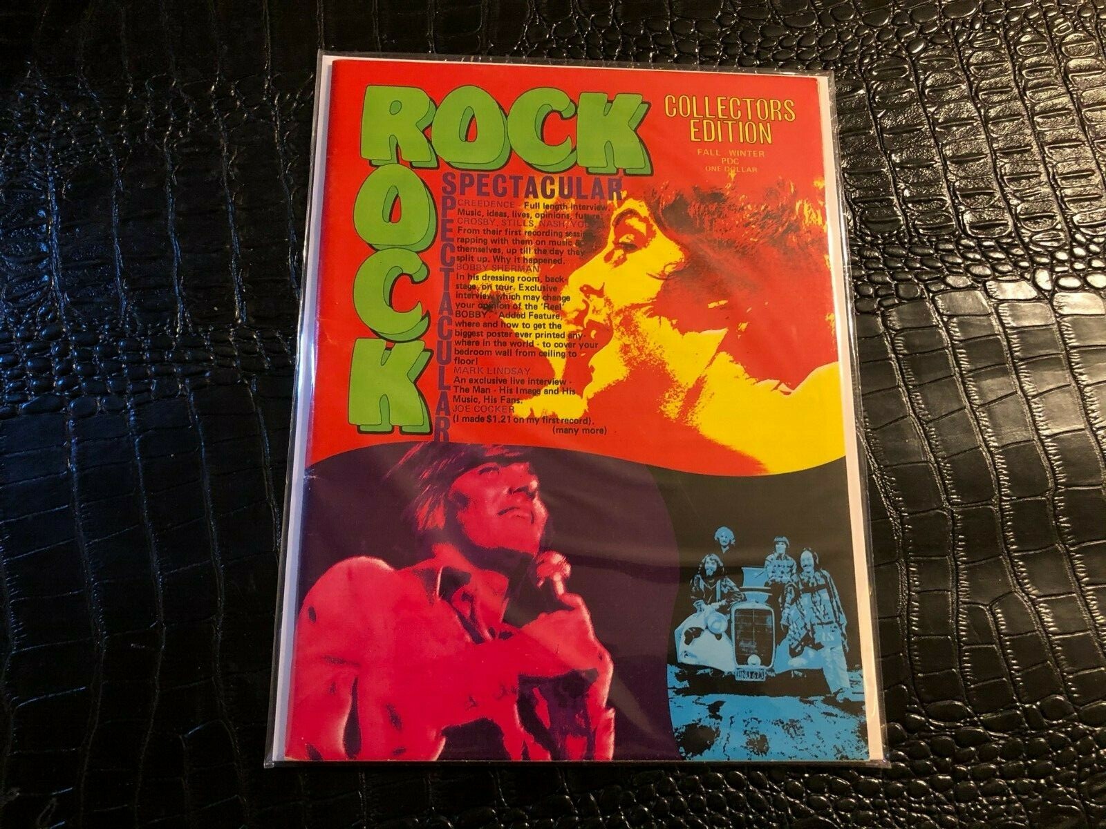 FALL/WINTER 1971 ROCK SPECTACULAR music magazines (F3-BX2) HENDRIX – ZEPPELIN