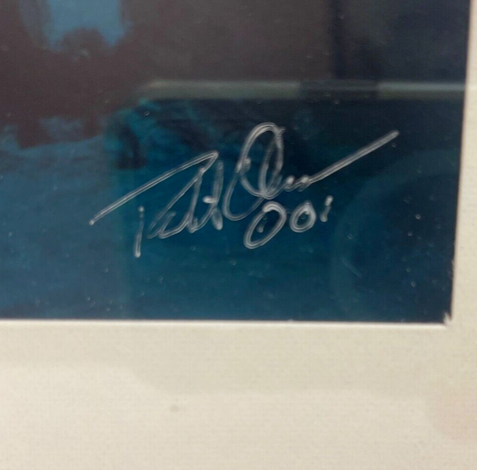 Aurora Borealis Photo Signed, Dated 2001 and Numbered 111/950 Framed 12″x18″