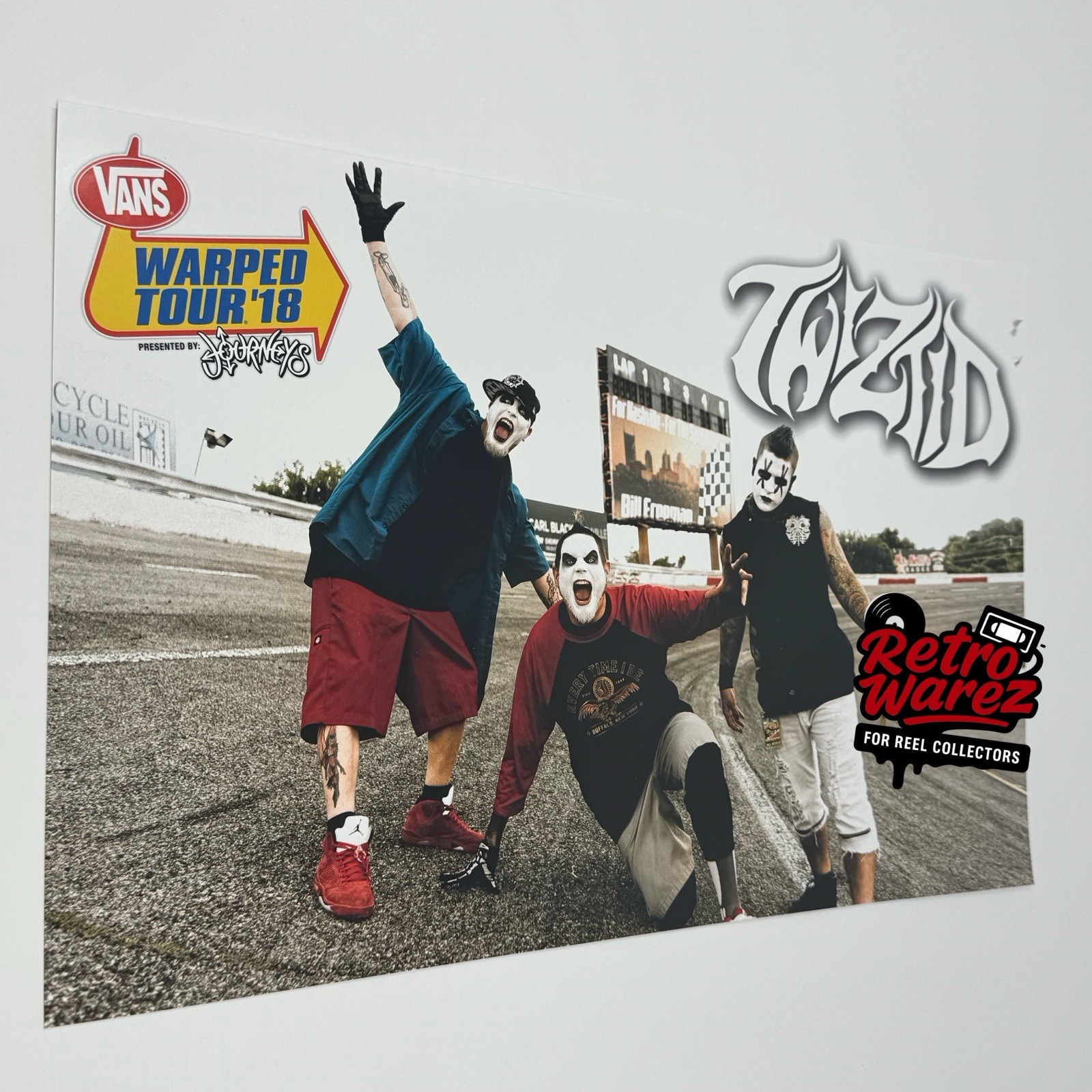 Twiztid Vans Warped Tour Poster 11×17” 2019 Concert Juggalo blaze Ya Dead Homie
