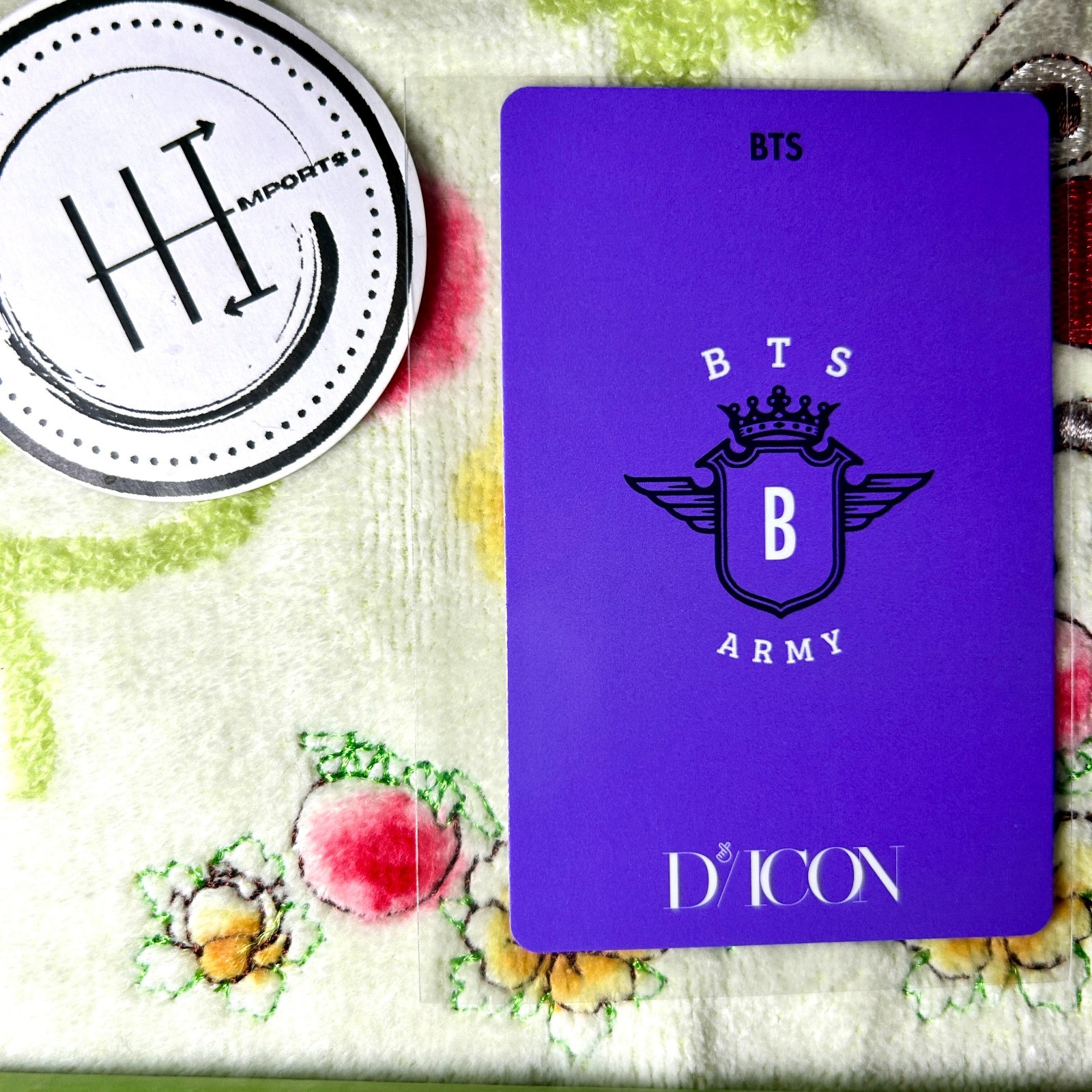 BTS DIcon Festa Mini Official Group Photocard Kpop Trading Card Kpop Photo Card