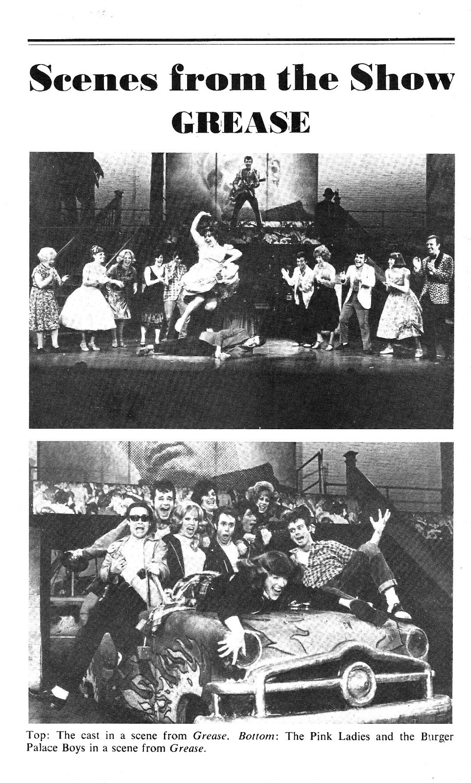 Judy Kaye “GREASE” Treat Williams / Jim Weston 1977 Broadway Playbill