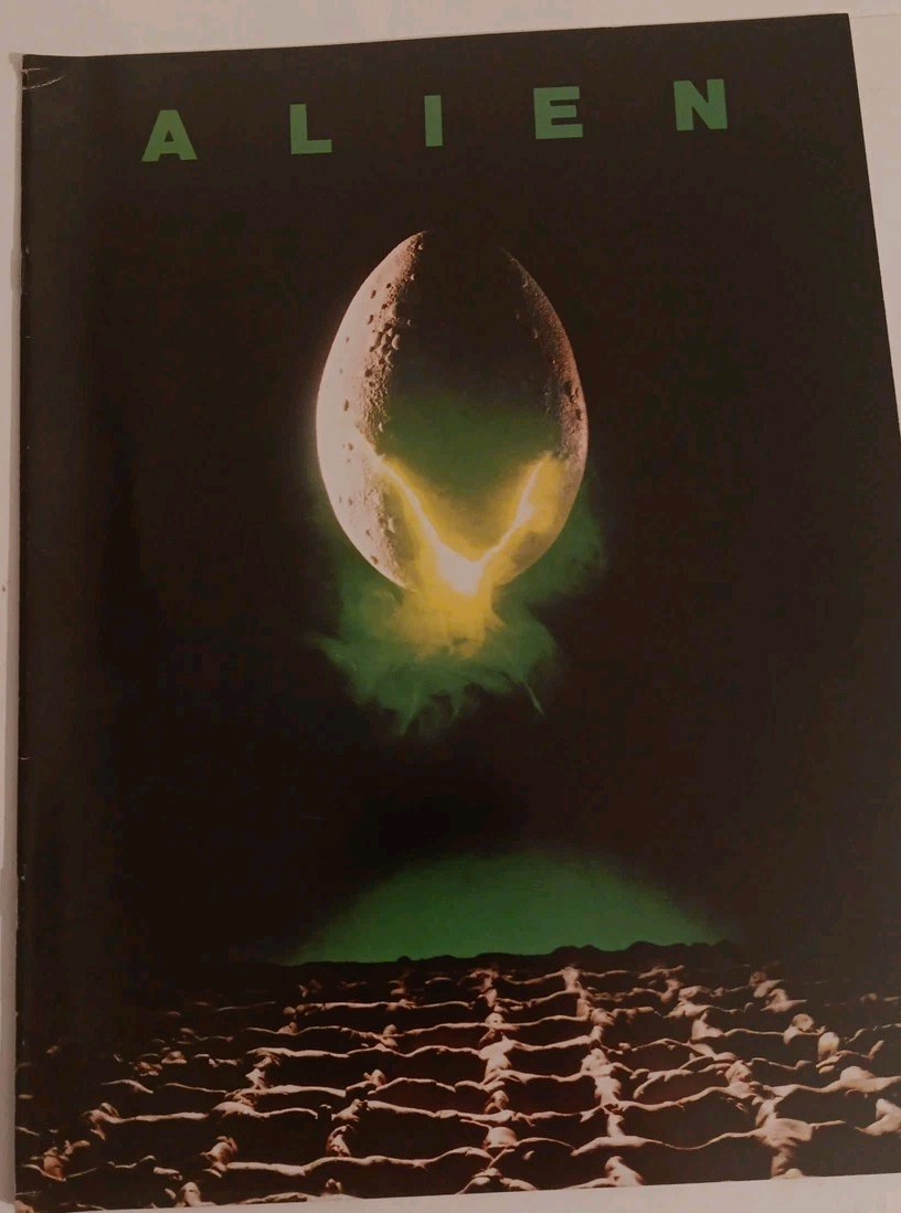 Alien Movie Original 1979 Premiere Souvenir Program Book Booklet color horror
