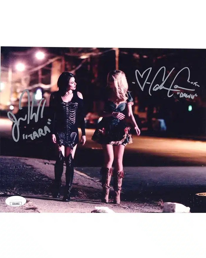 Jenna Kanell & Catherine Corcoran signed 8×10 Photo Tara Dawn Terrifier