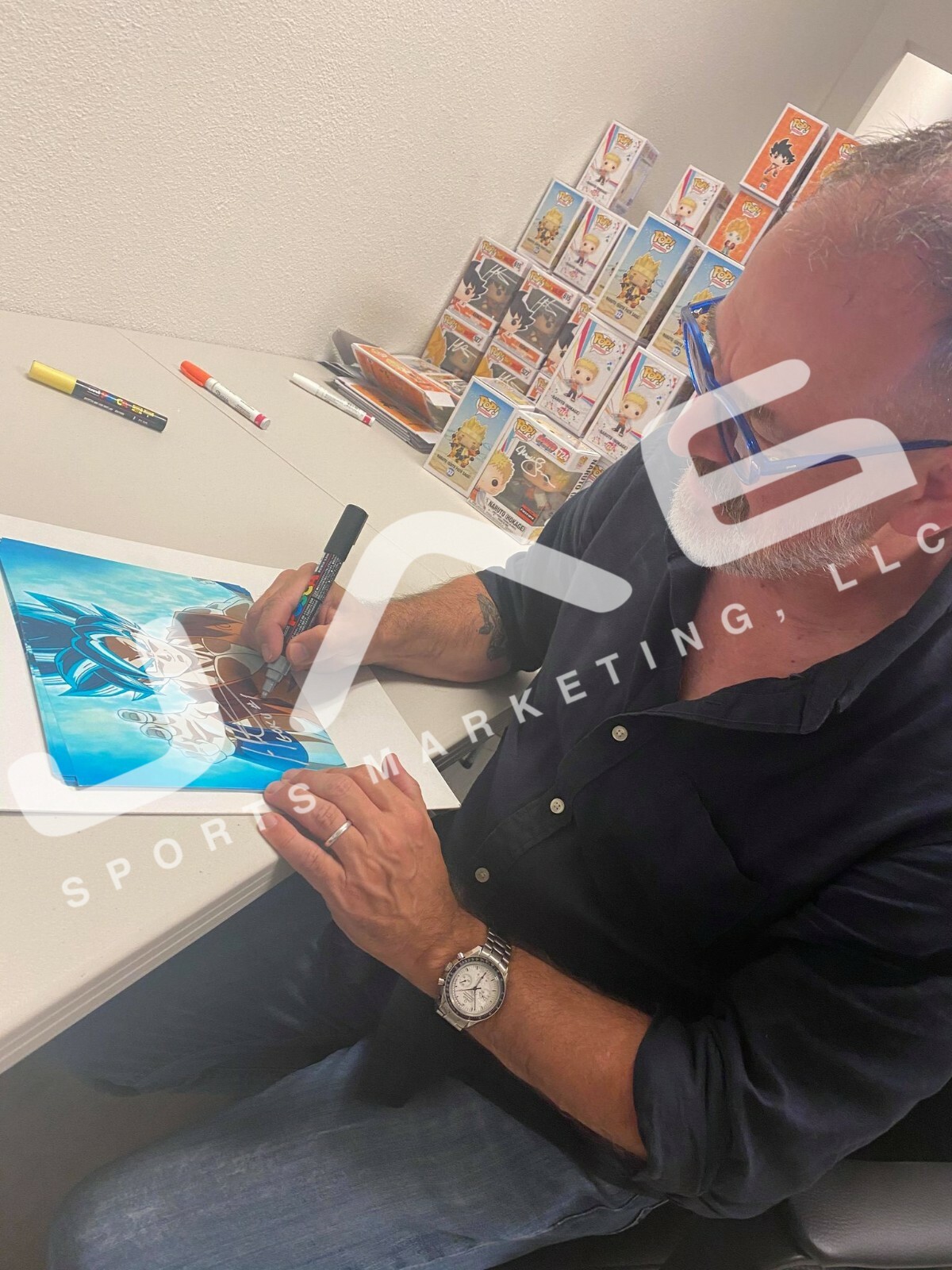 Ian James Corlett autographed inscribed 8×10 photo Goku JSA COA Dragon Ball Z