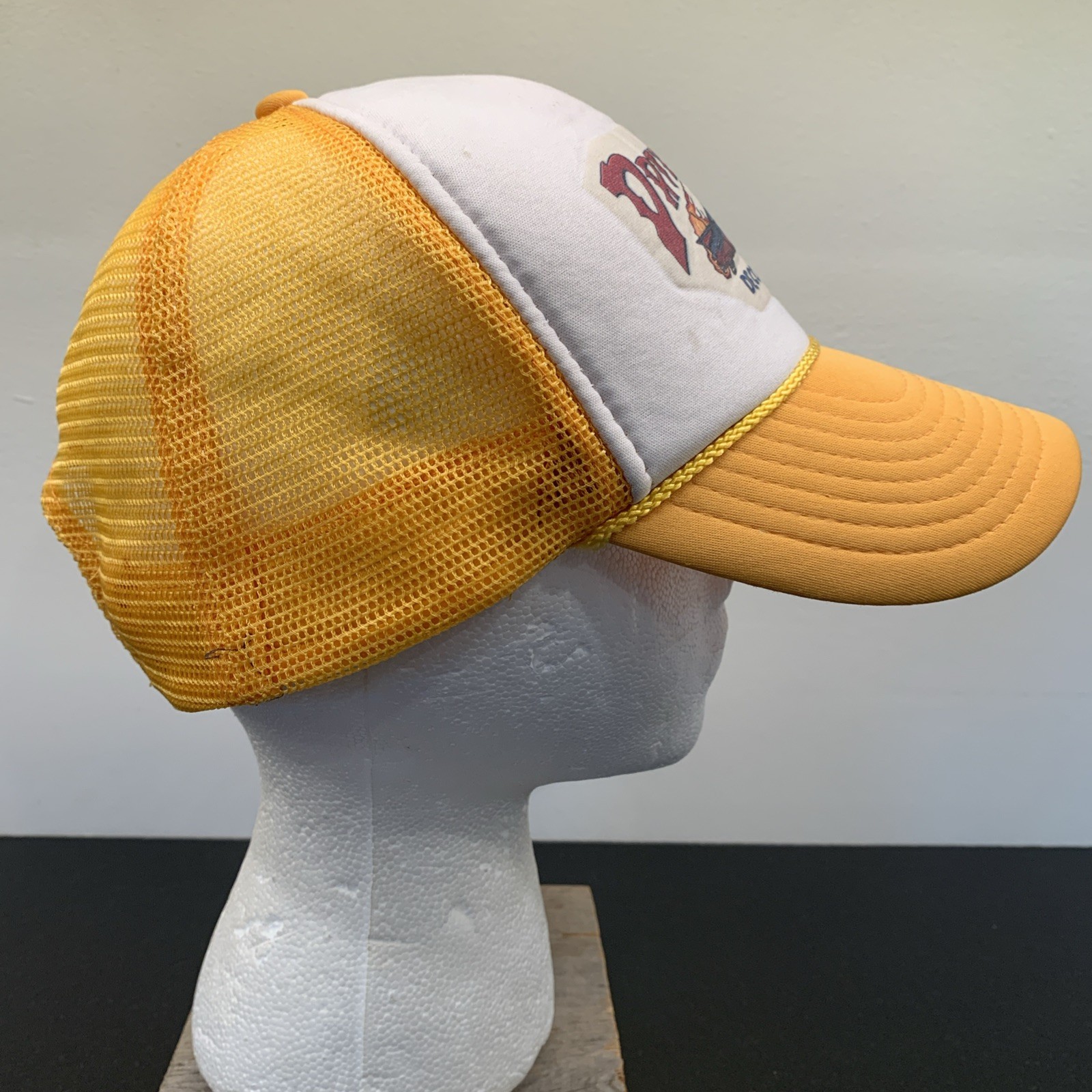 Vtg Drive-By Truckers Hat Decoration Day 2003 Trucker Cap Yellow Rope Wes Freed