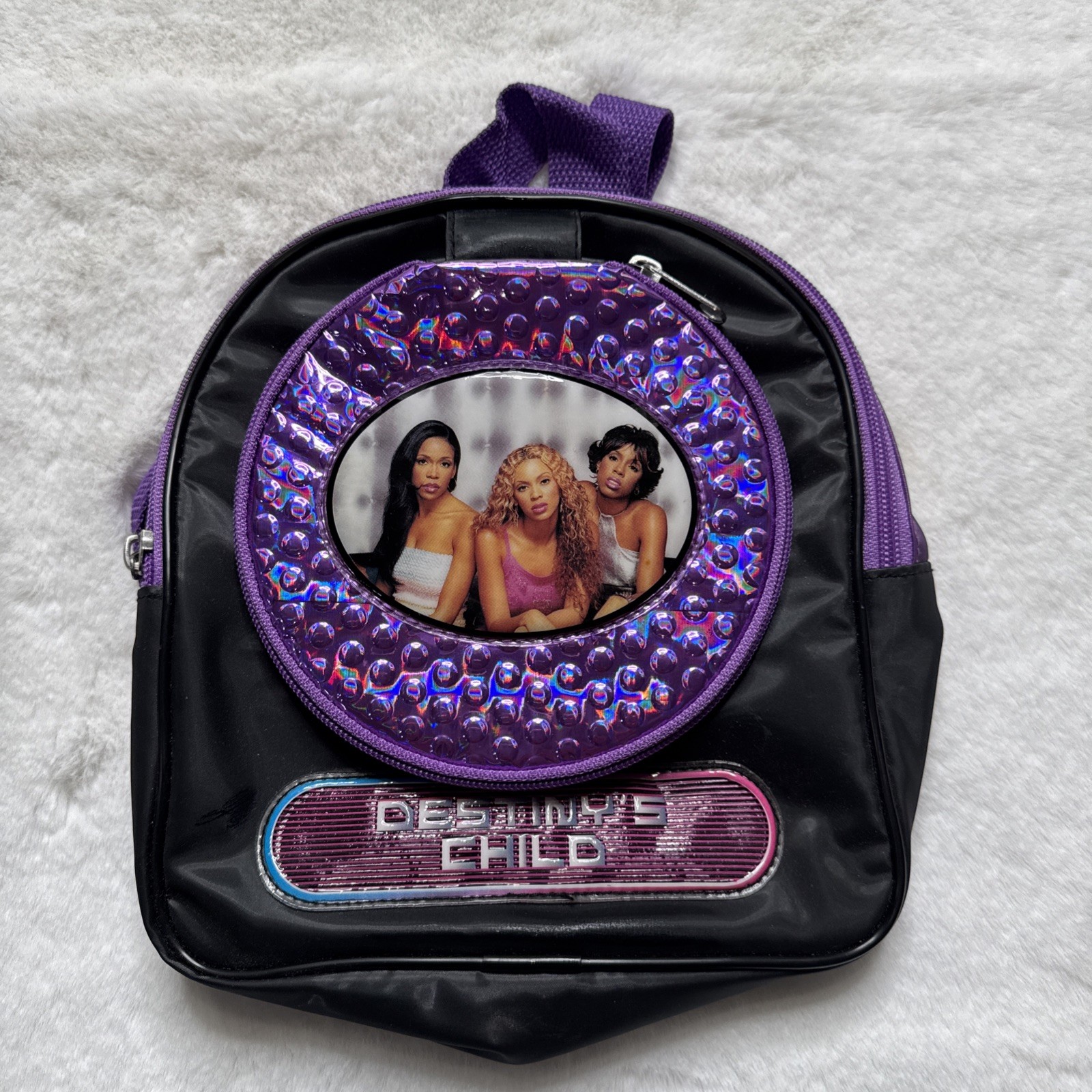 Rare Y2K Vintage Destiny’s Child Mini Backpack CD Case Beyonce