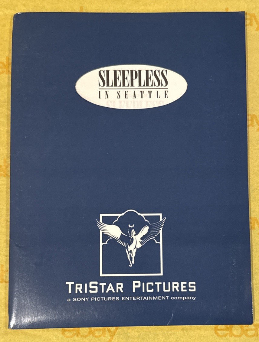 SLEEPLESS IN SEATTLE 1993 MOVIE PRESS KIT + 4 PHOTOS MEG RYAN $ TOM HANKS