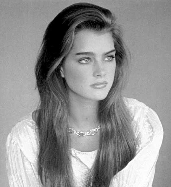 Brooke Shields Studio Photo Framing Print 8 x 10 Reproduction