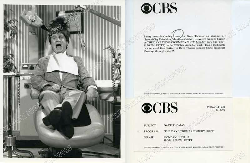 The Dave Thomas Comedy Show Press Photo 7X9 bones Grace Under Fire bob and doug