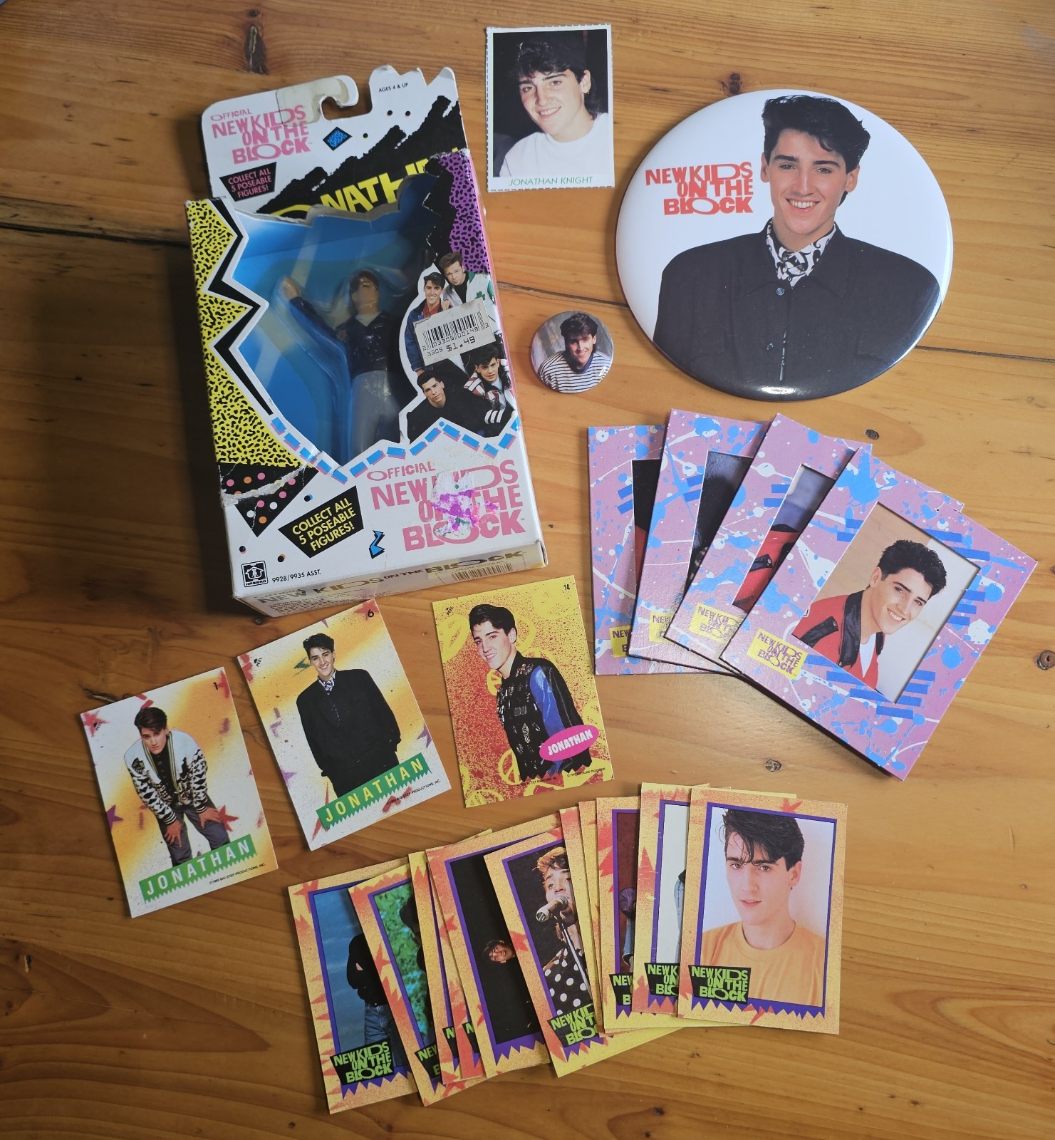 Jonathan Knight of New Kids On The Block Vintage 80s/90s Memorabilia Lot
