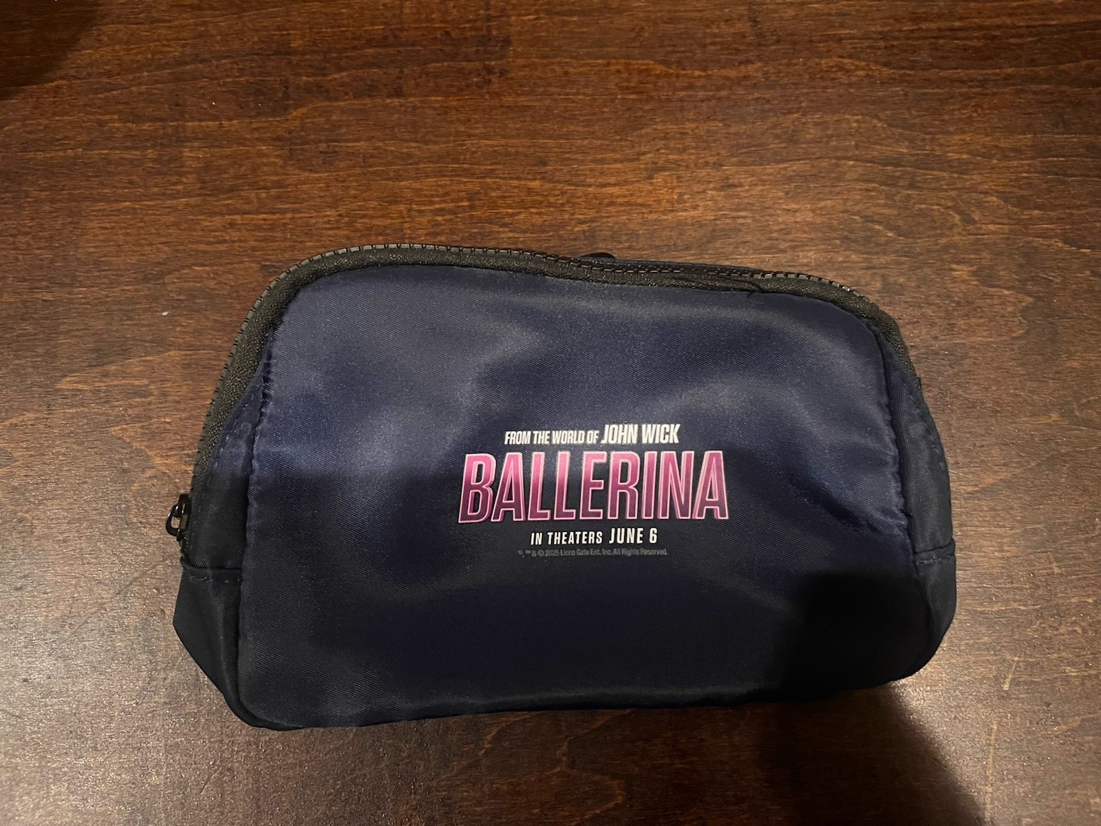 Ballerina Waist Bag – Fanny Pack John Wick Movie Promo 2025 Lionsgate