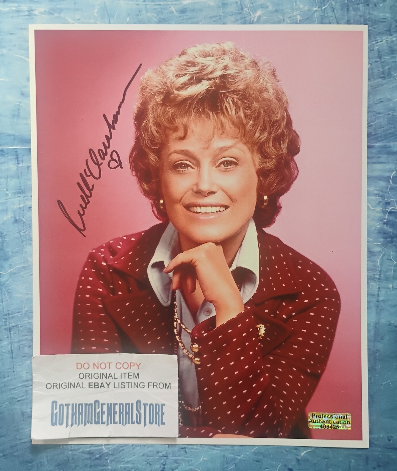 Rue McClanahan Hand Signed 8×10 Photo COA – NO US TARIFFS