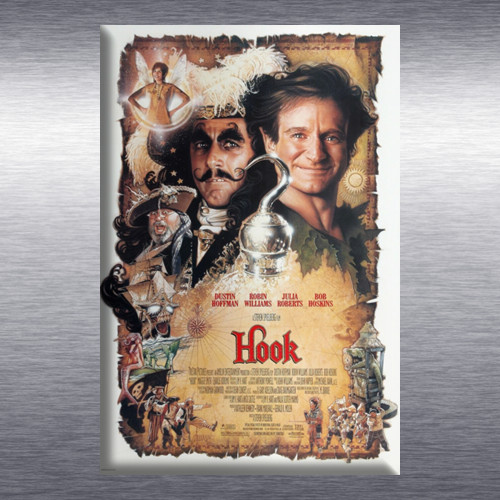 Hook, Movie Poster High Quality Magnet