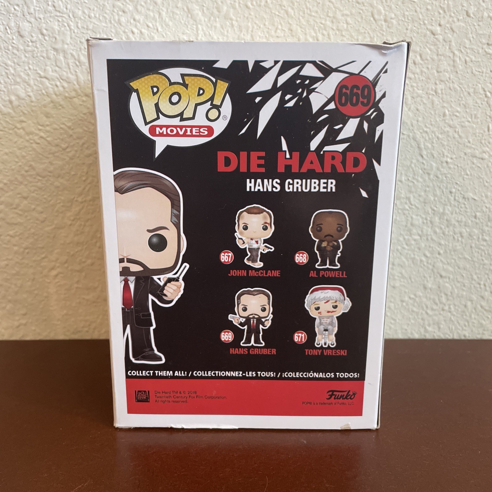 John McTiernan Director Signed Die Hard Funko Pop W/COA