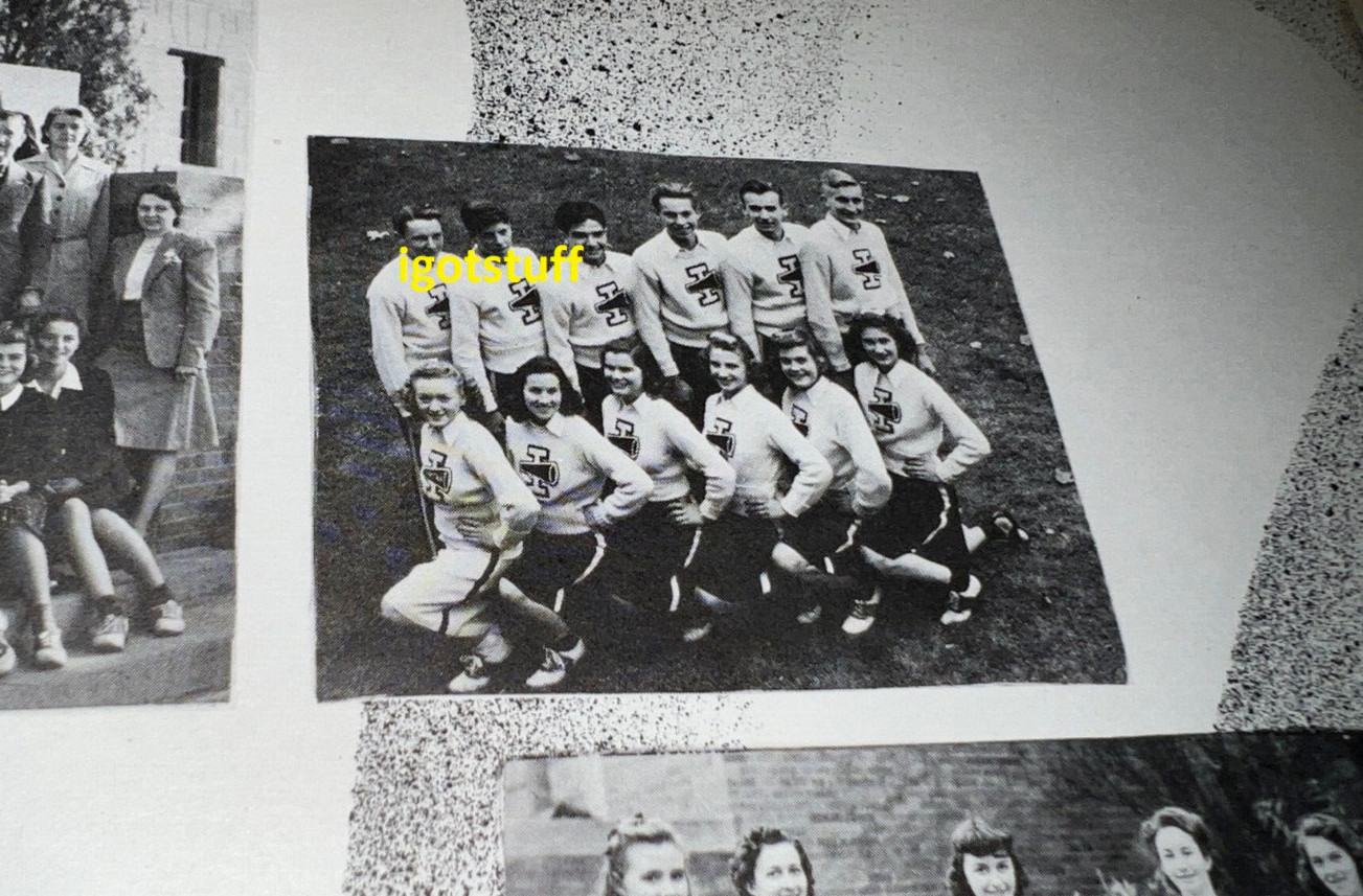 JERRY LEWIS High School Yearbook 1941 & 1942 Irvington High School NJ