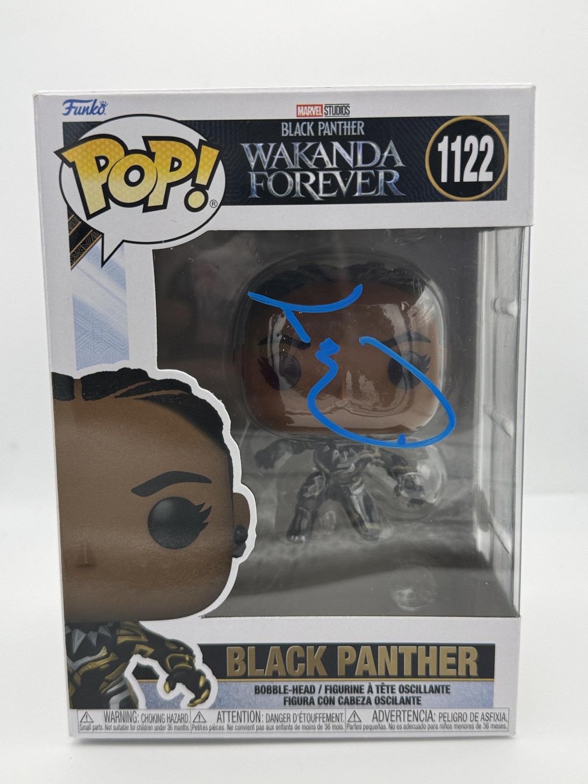 Letitia Wright “Black Panther: Wakanda Forever” AUTOGRAPH Signed 1122 Funko Pop
